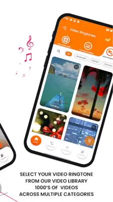 Videotone Video Ringtones App android App screenshot 1